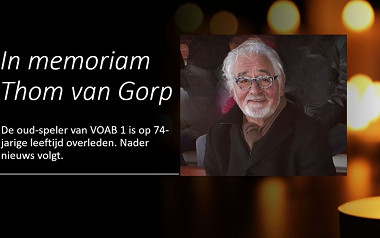 In memoriam Thom van Gorp
